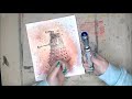 Drawing a Dalek With A Sonic Screwdriver