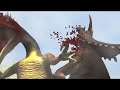 @pong1977 remade dragon ballZ epic suchimimus vs random ceratops