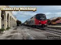 Amtrak Railfanning In Taft + Hornshow
