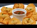 রেস্টুরেন্ট স্টাইলের 'অনথন' তৈরি করুন ঘরেই | Chicken Wonton Recipe | Crispy Onthon Recipe Bangla