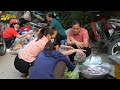 Harvest Coriander, Salad, Cucumber Goes to market sell - Build garden - Lý Thị Ca