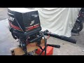 Mercury 30HP Outboard Running