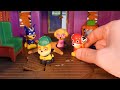 Paw Patrol get a New House & Visit Haunted Halloween Ghost House Toy Learning Videos for Kids!
