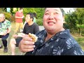 [Sumo food] Sumo wrestler's serious barbecue / Nobehara and Wakamiyabi's birthday party🎂
