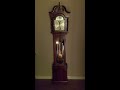 Seth Thomas Grandfather Clock Strikes 12 O'clock at Midnight