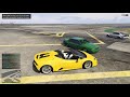 GTA 5 - Luxury Cars Drag Racing with Franklin! (Airport Car Meet)