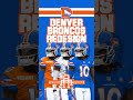 Denver Broncos New Uniforms #denver #broncos