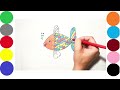 How To Draw A Fish | Simple And Easy | Drawing For Kids