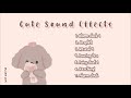 CUTE/ AESTHETIC SOUND EFFECTS FOR EDITING | No Copyright