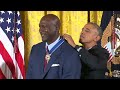 Michael Jordan Receives The Presidential Medal of Freedom