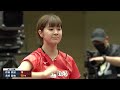 【女子2回戦】長﨑美柚 vs 伊藤美誠｜卓球 第4回パリ五輪日本代表選考会