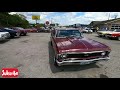 Test Drive 1969 Chevy Nova 396 4-Speed SOLD $22,900 Maple Motors #694