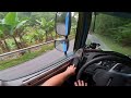 DESCENDO SERRA NO MEIO DA MATA ATLÂNTICA| REVISÃO NA DAF | POV Driving Truck DAF XF 530