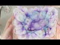 Lovely Metallic Purple Bloom Valet Tray #fuhitim #diy #epoxyresin #asmr