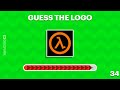 Guess The Game Logo in 3 seconds! | 35 Famous Logos | Logo Quiz