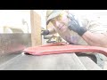 16 inch American jointer, how- to mill rough sawn lumber on the jointer and planer.
