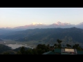 Pokhara view over Annapurna range, Fishtail