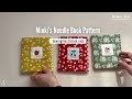 How to sew a Minki’s Needle Book | Beginner Sewing | Turn Embroidery into a Sewing Gift