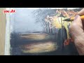 Painting a Light Post | Acrylic Painting | gene Art#artwork #pagguhit