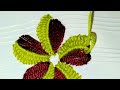 Hand embroidery flower design | Simple hand embroidery design for beginners