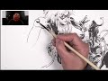Art Advice While Drawing Black Cat (From Kim Jung Gi/ Super Ani)