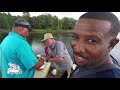 Fishing with the world's largest BOBBER for monster fish!!!!