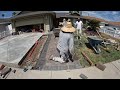 Epic Paver driveway Design and walkway! Cool Driveway build!