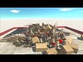 [ DANGEROUS QUICKSAND ] JUMP OVER HYDRA AND SPIKE TRAPS | ARBS - Animal Revolt Battle Simulator