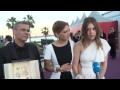 Abdellatif Keshishe, Lea Seydoux & Adele Exarchopoulos after winning at Cannes, May 26, 2013