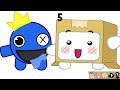 FUNNY ALPHABET LORE ANIMATED MEMES (TRY NOT TO LAUGH) (ft. RAINBOW FRIENDS BABIES, LANKYBOX, & MORE)