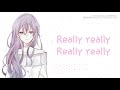 Really Really - Winner [ Nightcore Lyrics Video ] [ English Female Cover ]