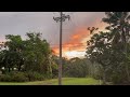 sunset in American Samoa