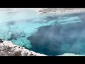 Sapphire pool in Yellowstone