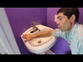 How to Install a Pedestal Sink and Faucet -- by Home Repair Tutor