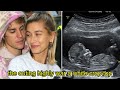 Pregnant Hailey Bieber posts stunning photos of growing belly