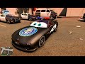 GTA 5 - Stealing McQueen Police Cars with Franklin! (Real Life Cars #159)