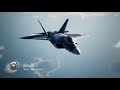 Ace Combat 7 Multiplayer | Fort Grays Deathmatch | F-22 with QAAMs