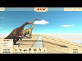 Racing Competition on Inclined Plane Animal Revolt Battle Simulator