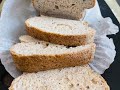 KETO FLOURLESS BREAD LOAF with bamboo fiber