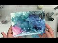 Alcohol Ink Art Technique