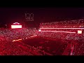 Nebraska Football Lightshow - Northern Illinios