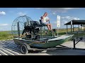 #31 Hoosier Airboaters need help dry loading airboat onto trailer (part3)