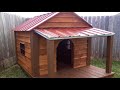 How I built this BIG dog house.