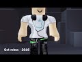 my avatar evolution in roblox