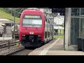 Bahnverkehr in Au ZH (09.06.2024)