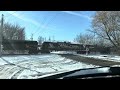 CSX L321 with YN2, PanAm boxcar, and HERZOG hoppers.