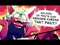 Shadow makes Mac 'n' Cheese (Comic by Fernsnailz)