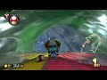 Wacky moonjump in Piranha Plant Slide #mariokart