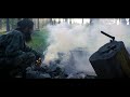 In tents in the forests of the Rhodopes, Bulgaria. Grilling