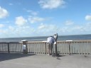 A Chilly Day at Pier 60 Clearwater Beach by Leiza Halsey